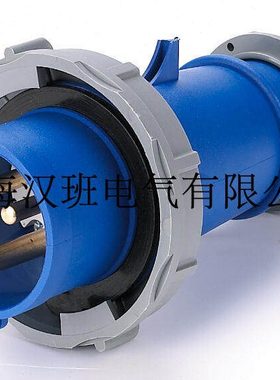 插头Plugs 32A 3芯工业电源插头 连接器 航空插头 圆三脚插头