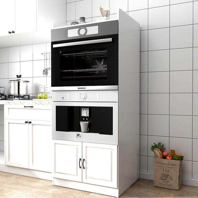 厨房台面嵌入式消毒柜洗碗机蒸烤箱柜子落地置物架电器收纳橱柜门