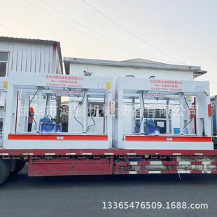 刨花板保温板阳光房加工冷压机鸿腾液压压板机加长多油缸压机