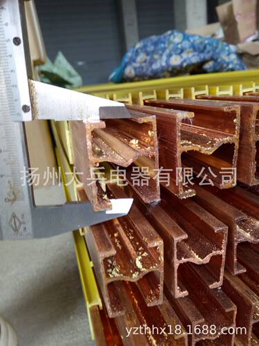 单极安全滑触线HXPnR-HT-800A,连接器连接护套端帽集电器