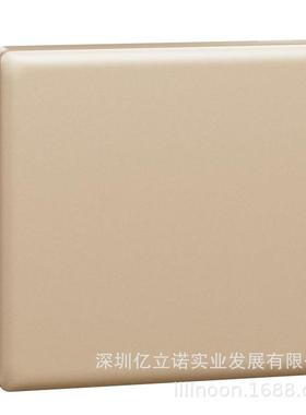 NP16161_01WG珍铂系列2键智能面板-晨曦金KNX莫顿智能照明开关