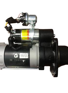 叉车配件合力杭叉叉车CPCD50-70配朝柴6102发动机起动机闽仙