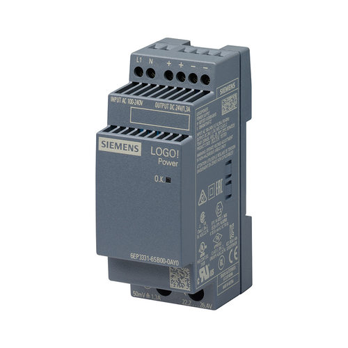 6EP3321-6SB10-0AY0LOGO!Power工业电源单相DC12V/1.9A