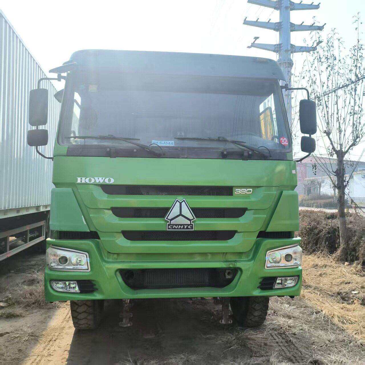 重汽豪沃HOWO380马力自卸车供应非洲10轮自卸车翻斗车前四后八