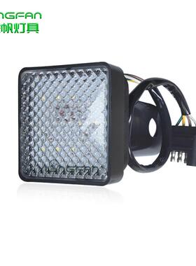 升级美版皮卡拖车4Pin端子39LED刹车转向指示信号尾灯倒车灯