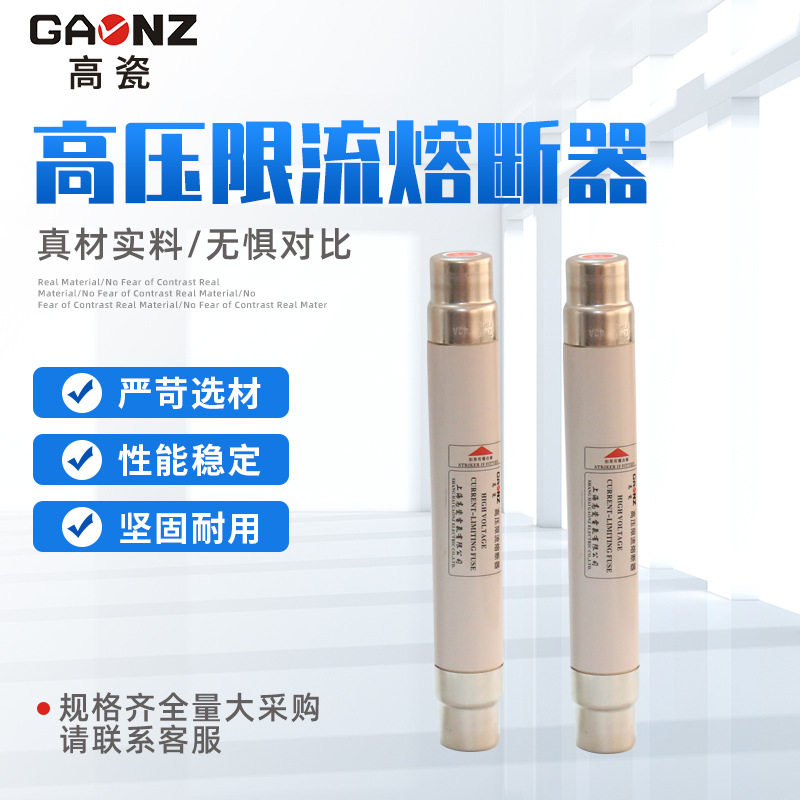 高压限流熔断器XRNT-15.5/125A油浸式后备熔断器高压熔断器
