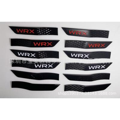 适用于15-18款斯巴鲁WRXSTI翼子板标斯巴鲁改装侧标车身贴标