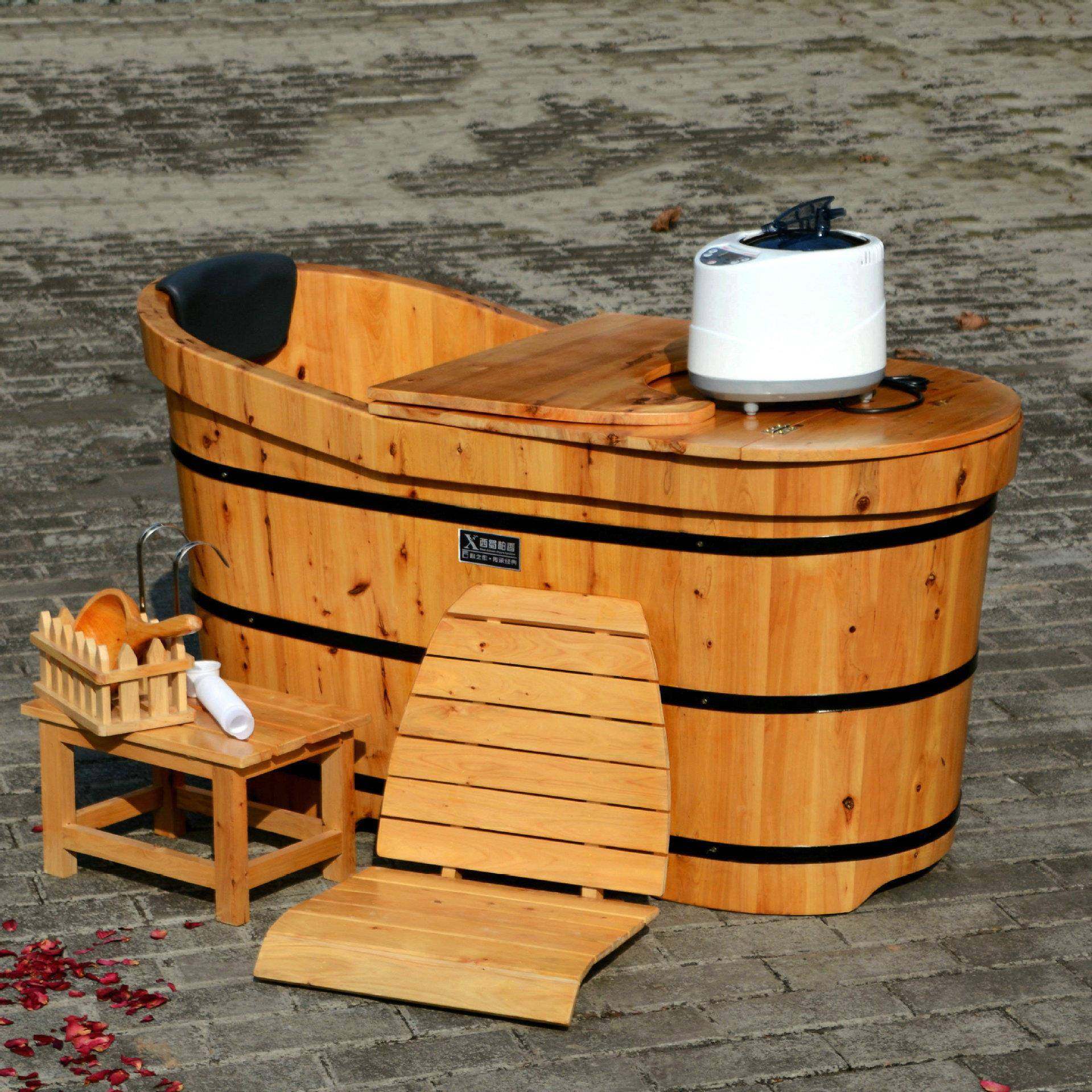 香柏木泡澡木桶大人汗蒸熏洗澡沐浴桶家用全身浴缸澡盆大号坐浴盆,纺织面料/辅料/配套,纺织机械配件,淘宝优惠券,粉丝福利购,淘宝优惠卷