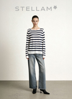 STELLAM女装 EDITH美利奴羊毛衫针织衫上衣女2026春新款