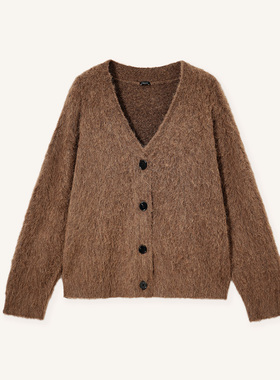 STELLAM女装JESSICA 羊驼开襟衫