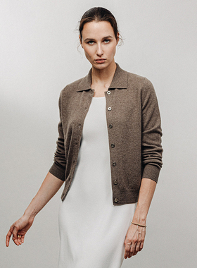 STELLAM女装 BICA羊绒羊毛针织开衫