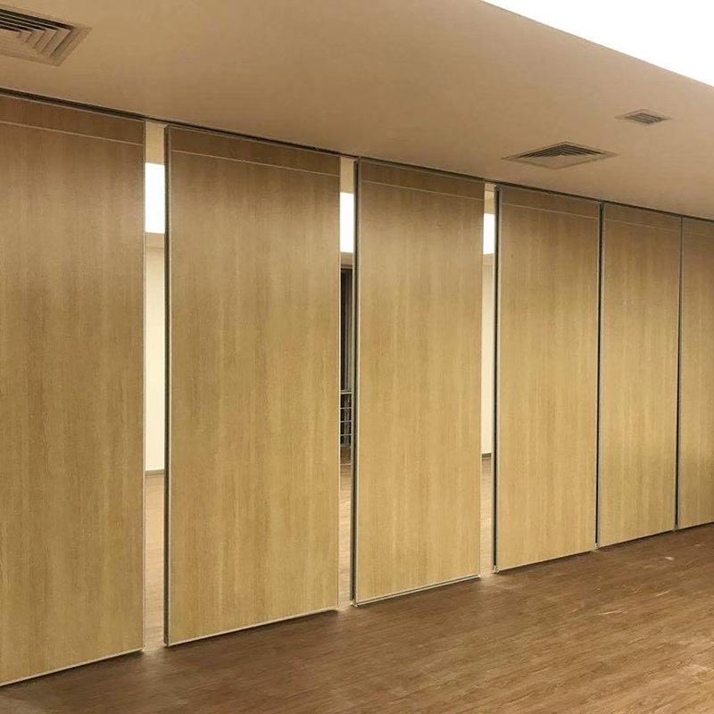 酒楼包厢移动屏风隔断墙供应轨道滑动隔断活动屏风移门