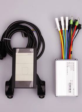 24V36V48V250W350W电动自行车山地车锂电控制器LCD竖屏液晶仪表套