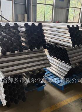 污水处理厂沉淀池用不锈钢斜管填料金属斜管填料DN40DN50DN80