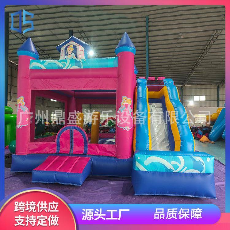 中小型充气城堡小型家用蹦蹦床室外儿童淘气堡游乐场充气跳床