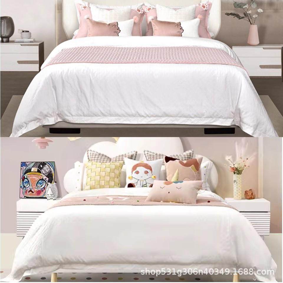 高端样板房女孩房床品房地产样板间儿童房粉色卡通床上用品多件套,纺织面料/辅料/配套,纺织机械配件,淘宝优惠券,粉丝福利购,淘宝优惠卷