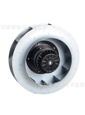 AC220V380V交流Φ280*115MM后倾离心风机B280-080M金属高速风轮