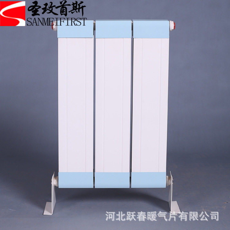 铜铝复合柱翼双水道散热器SCTLZY14-6/600-1.0暖气片