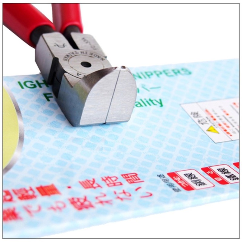 台湾FUJIYA富具亚FC-33斜口钳 90度角剪钳 水口钳 直角钳 弯嘴钳