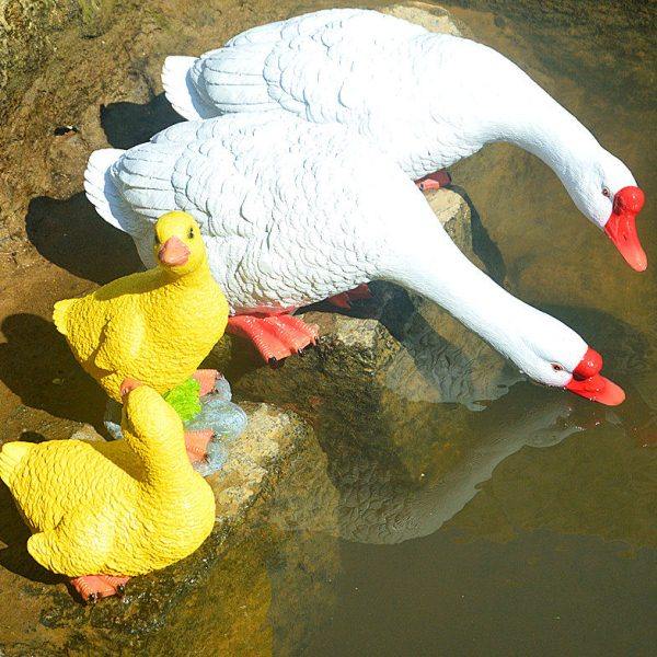 花园庭院阳台装饰品小鹅摆件农家风格场景小品民宿景观雕塑工艺品,家居饰品,户外/庭院摆件,淘宝优惠券,粉丝福利购,淘宝优惠卷