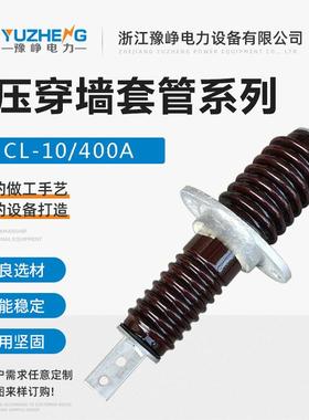 高压穿墙套管CL-6KV/250A400A630A陶瓷防污穿墙套管