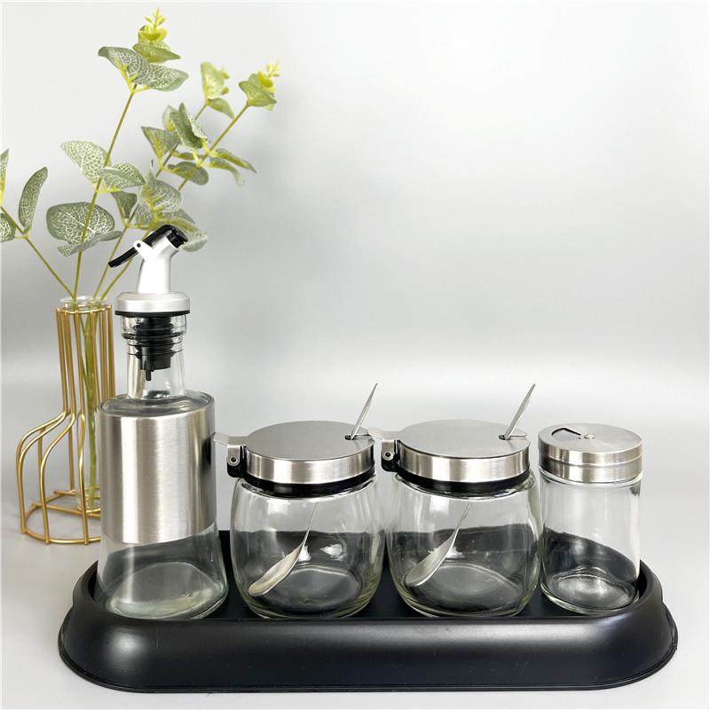 调料瓶调料罐套装餐饮商用餐厅酱醋瓶辣椒油罐盐盒牙签盒组合装,纺织面料/辅料/配套,纺织机械配件,淘宝优惠券,粉丝福利购,淘宝优惠卷