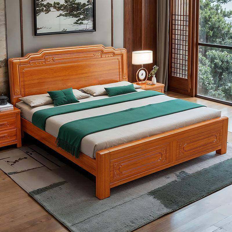 加厚加金花梨木全榫卯实木床双人主卧婚床中式仿古菠萝格木床包邮,纺织面料/辅料/配套,纺织机械配件,淘宝优惠券,粉丝福利购,淘宝优惠卷
