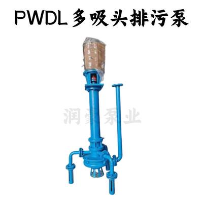 50PWDL立式多吸头排污泵80PWDL排污泵立式防淤排污泵不堵塞润豪