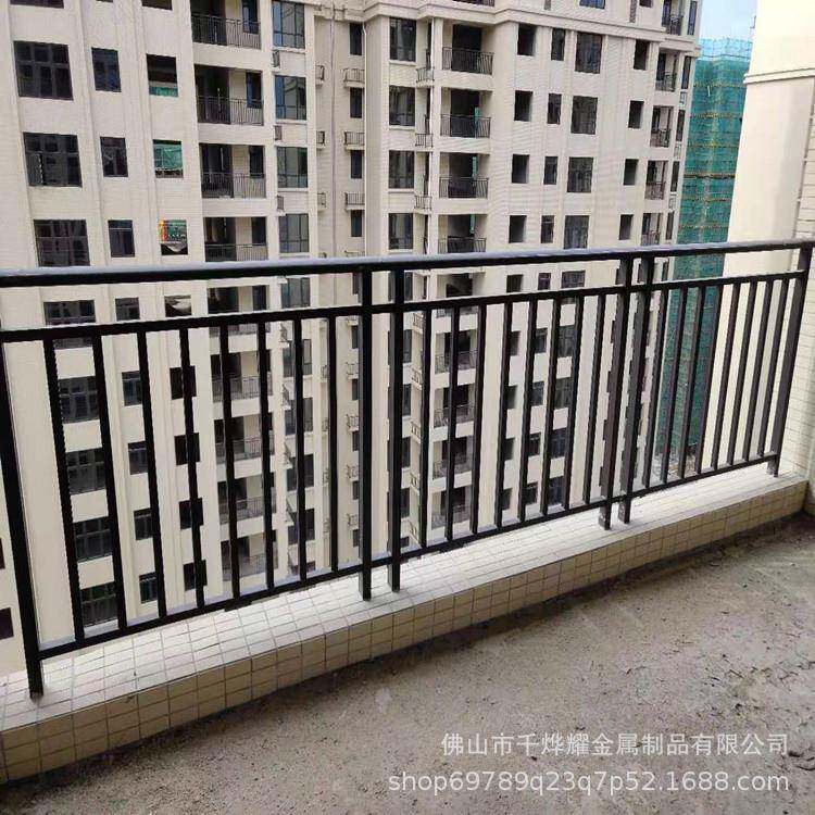 纯色装修护栏简约铝合金耐腐蚀不易生锈家装窗台阳台小区护栏