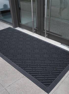 室外防滑门CMZZ5s68蹭土进地垫入户门前口脚塑垫料门垫户外防水商