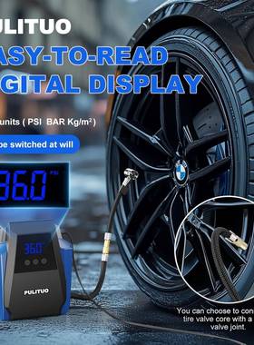 车用火车头打气泵12v41512车手迷点持载充气泵12V烟器你便携式