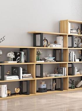 创家意代墙面客厅隔断收纳展XAX示架子展示架现约摆件用书简架办