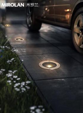 太阳能地d埋le灯户外水防草坪灯庭院埋地68702灯露台花园草地灯庭