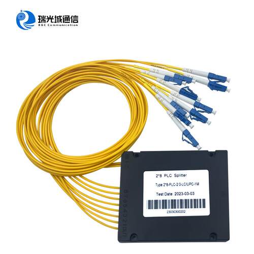 分电信级2分4/8/HAE16光器L器C/PC盒U式光分路2:8机架式分光器