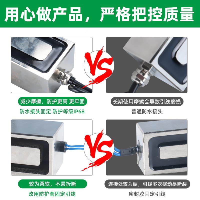 长方形电WUR磁铁小型强磁直流v工业24v吸电铁水条形12吸盘通防电