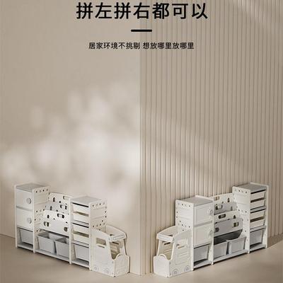 儿童玩具收家纳架理用婴儿收纳柜书架整架物CWQ架宝宝储置物架