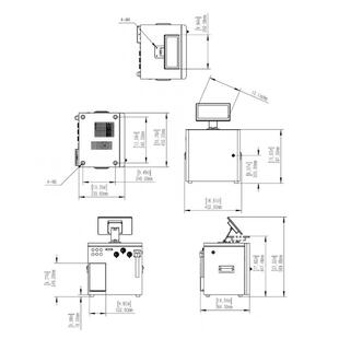 全自喷码 4分AAU体式 机源头工厂 机颜料机动S500M 厂家小字符喷码