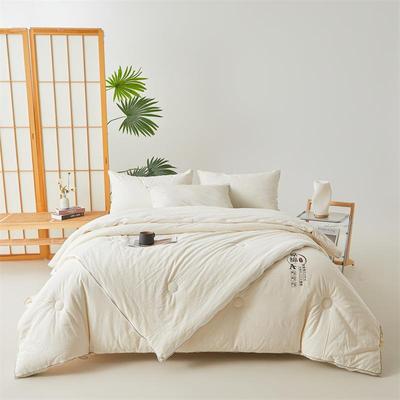 A类母婴级全棉被拉链加款大豆母被厚冬被春JTC秋被学子生大豆子被