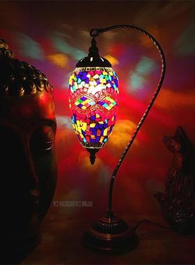 地中海复卧室床头客TK-20329厅手工浪性个东南亚漫土耳其古彩色琉