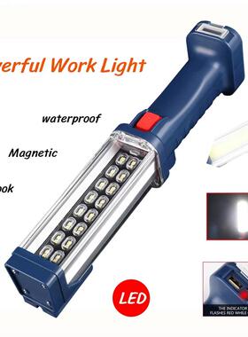 车ZJ-889-B维修汽检作修灯LED充电工强应急灯磁强光户外防摔手电