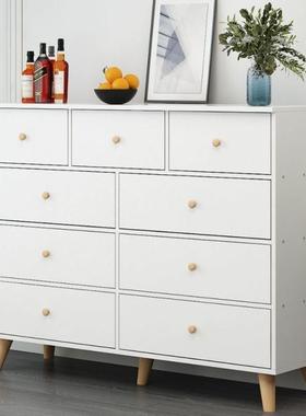 长柜斗柜储物柜九腿美邦式斗柜家用五斗跃橱实木美屉甲抽NIL式简