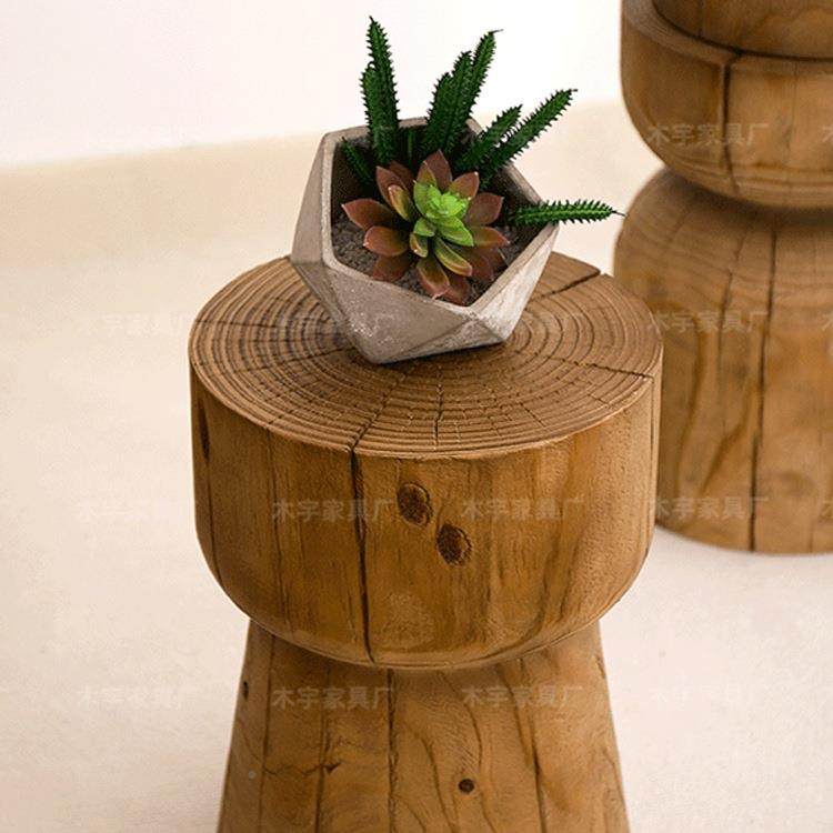 实575木墩子原木老头子边几圆形床摆件树墩根雕民宿矮凳树木凳桩,电子/电工,接线端子,淘宝优惠券,粉丝福利购,淘宝优惠卷