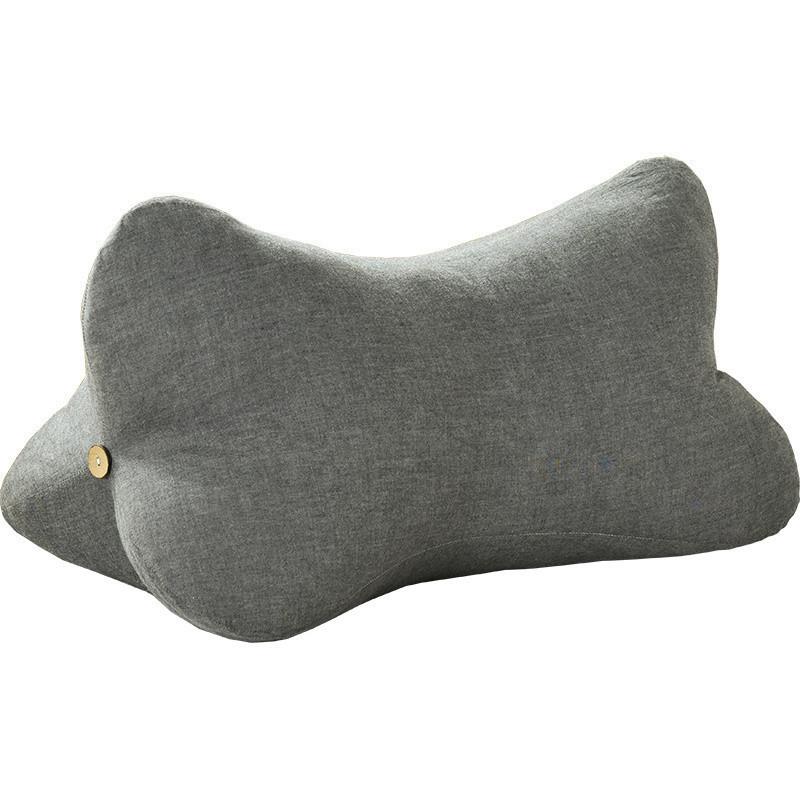 日水洗棉骨头护腰枕枕床头靠背垫沙发靠抱孕妇腰枕FPx52CdD脚垫式