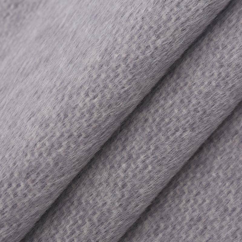 1驼绒阿尔巴卡0面料秋OEC冬加厚外套大双衣呢长婴顺毛面羊驼绒布