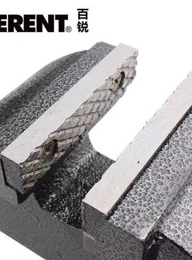 台百锐台虎钳重型桌虎钳3寸4寸5寸5676寸式8寸钳带砧小型台台夹持