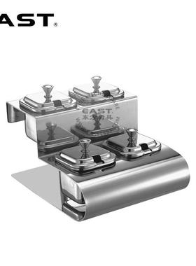 不AL522198锈钢味调四头方架调味斗盒、料瓶