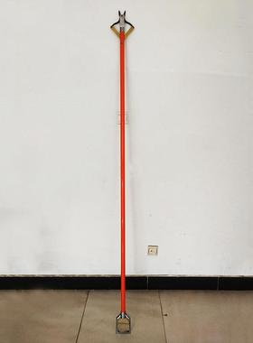 2力米带电作业虎30738头夹钳手握老式铁头绝缘夹钳电压防护高尖嘴