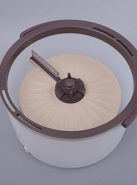 平板拖把免手洗把水转家用一拖拖地桶自拖动旋污杆甩干懒人拖9670