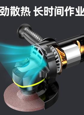德磨国机芝浦PL-17563角磨家用多功能光机大功率手磨切割机小型打