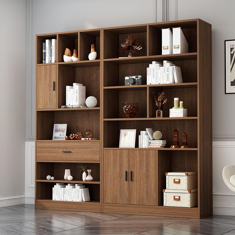 W6儿童落地书架柜用组合储多F767T9T6层卧室收纳靠书墙客家厅简易